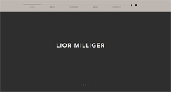 Desktop Screenshot of liormilliger.com